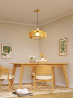 Lattice Nest Wooden Pendant Lamp - Lamp Outdoor