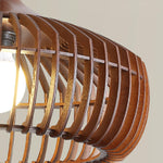 Lattice Nest Wooden Pendant Lamp - Lamp Outdoor