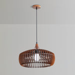 Lattice Nest Wooden Pendant Lamp - Lamp Outdoor