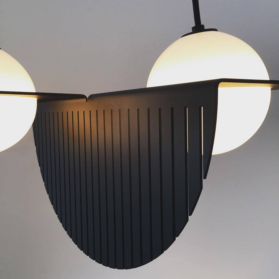 Orbion Black Pendant Lamp - Lamp Outdoor