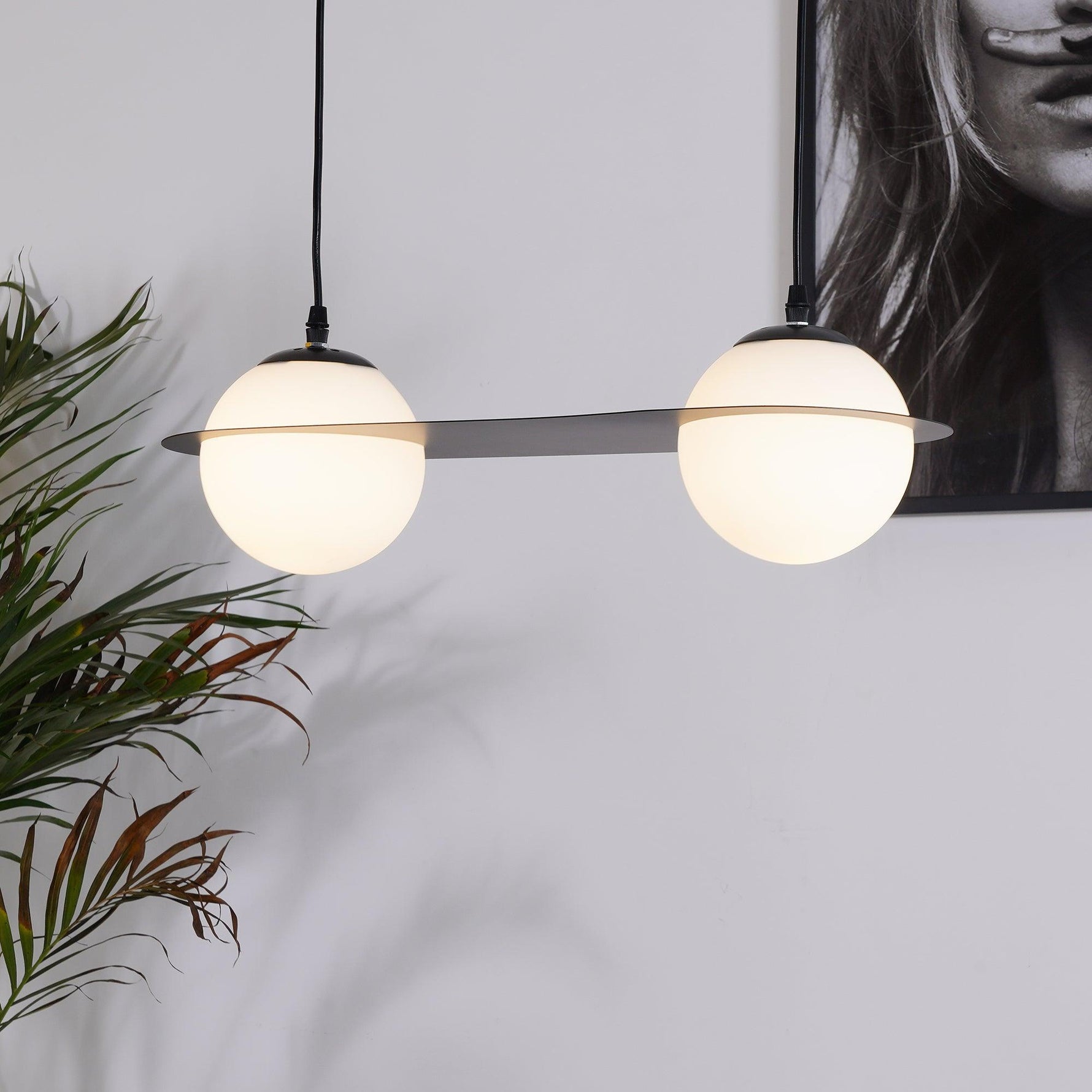 Orbion Black Pendant Lamp - Lamp Outdoor