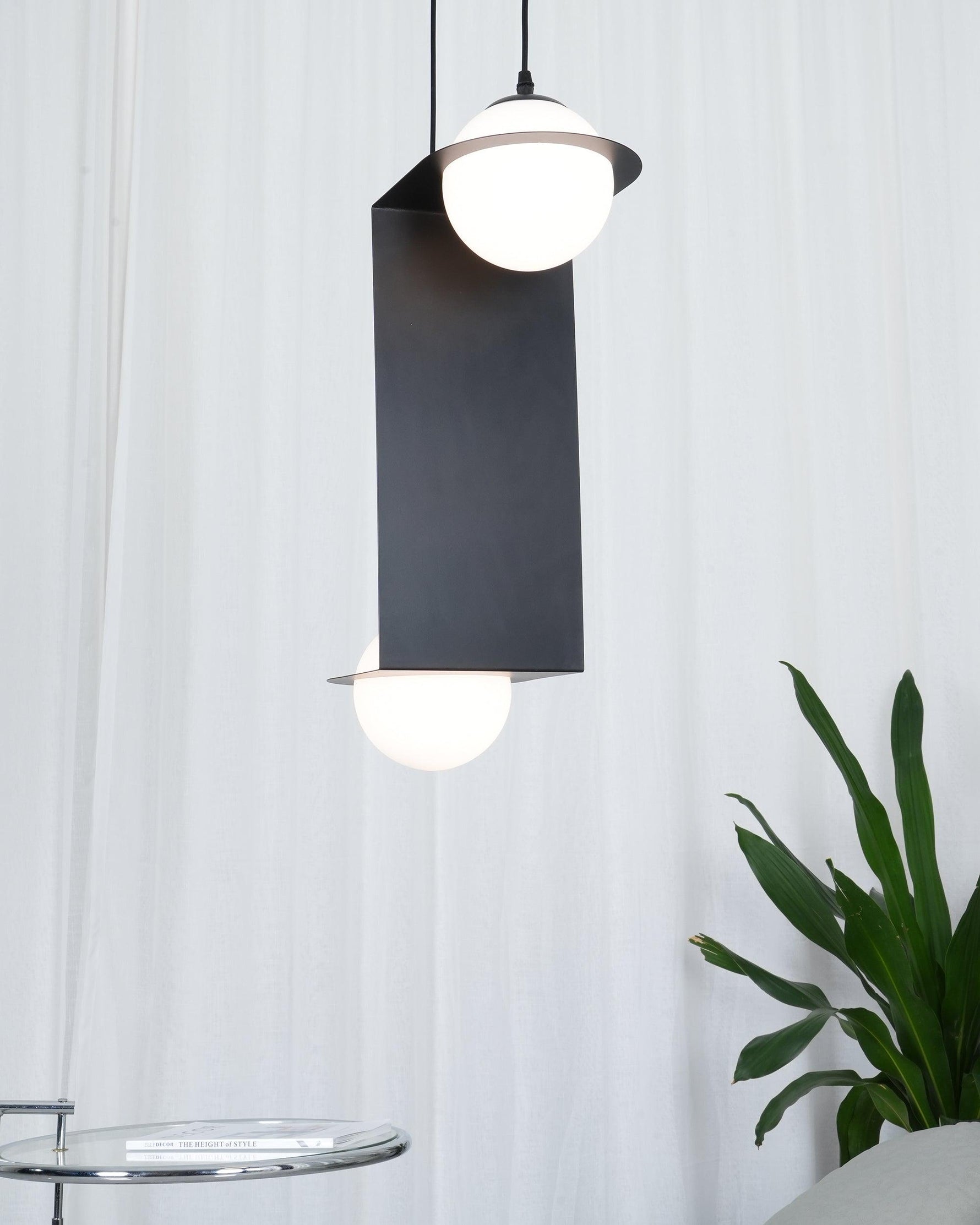 Orbion Black Pendant Lamp - Lamp Outdoor