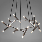Astra Modern Brass Chandelier - Lamp Outdoor