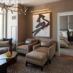Astra Modern Brass Chandelier - Lamp Outdoor