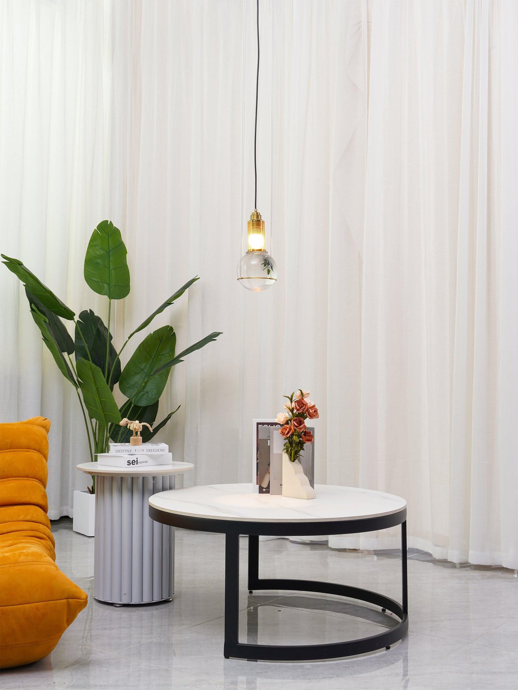Solara Pendant Light Crystal Adjustable - Letslighting