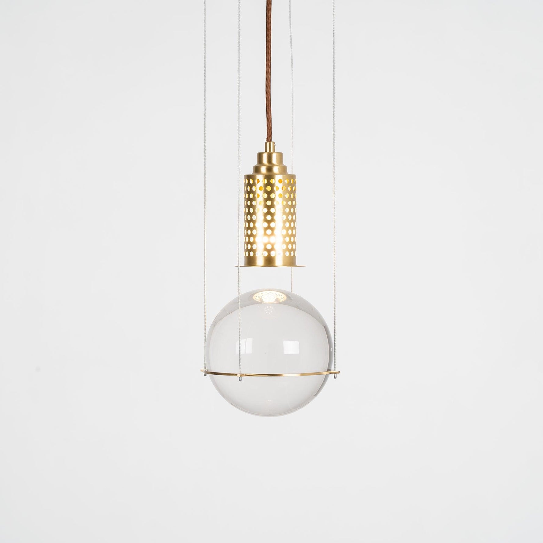 Solara Pendant Light Crystal Adjustable - Letslighting