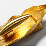 Leaf Brass Wall Lamp - Lamp Outdoor