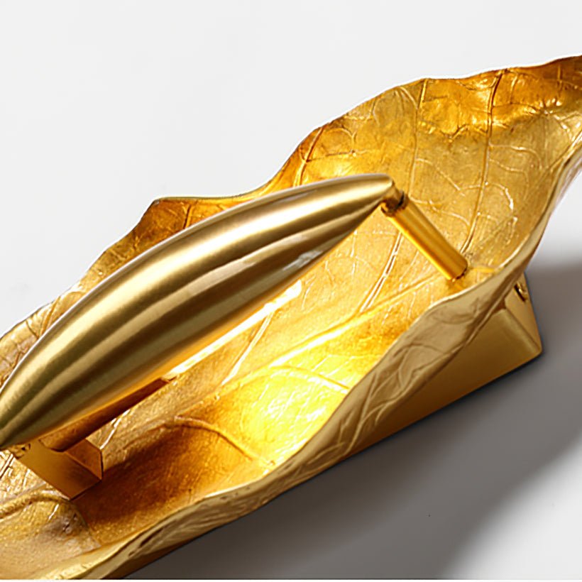 Leaf Brass Wall Lamp - Lamp Outdoor