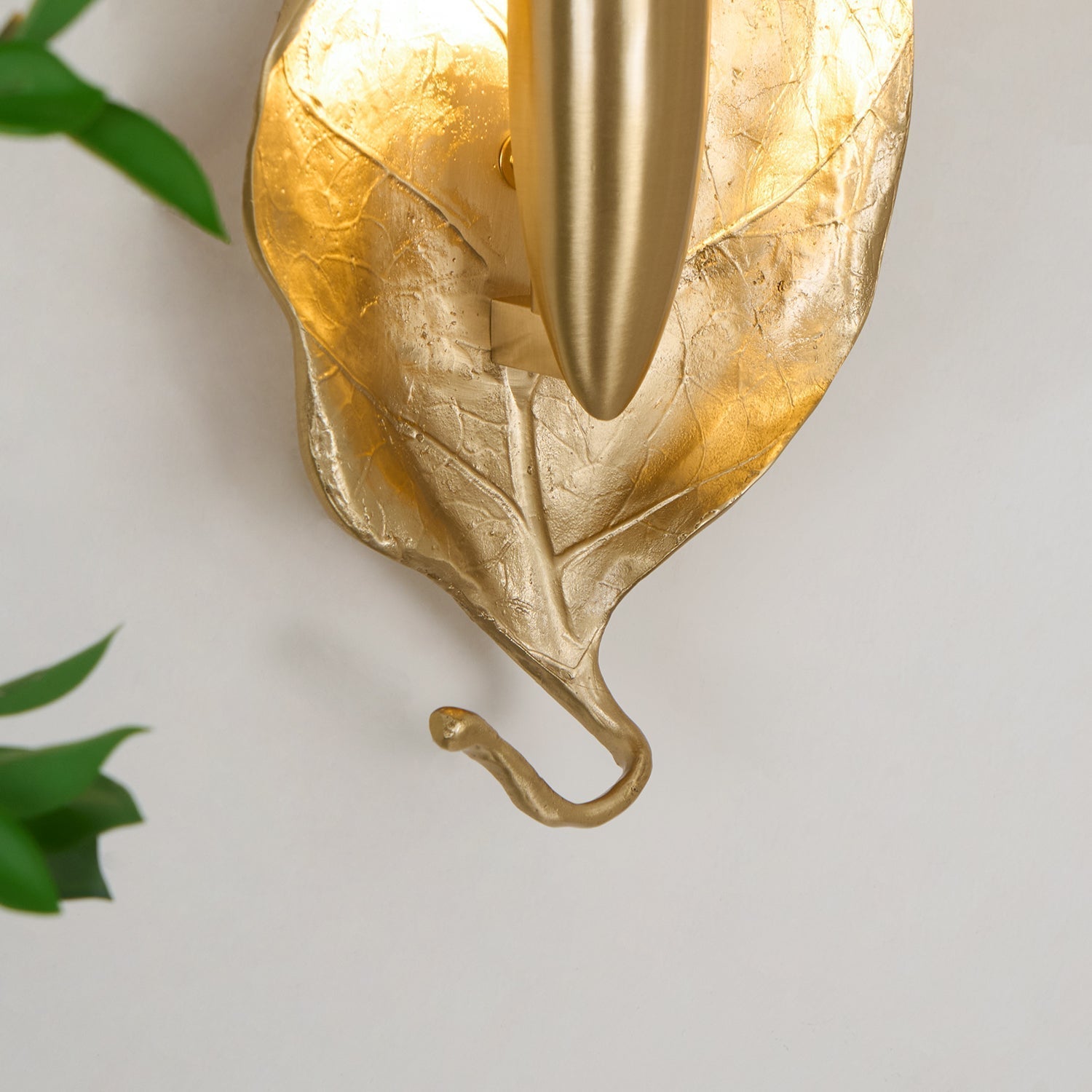 Leaf Brass Wall Lamp - Lamp Outdoor