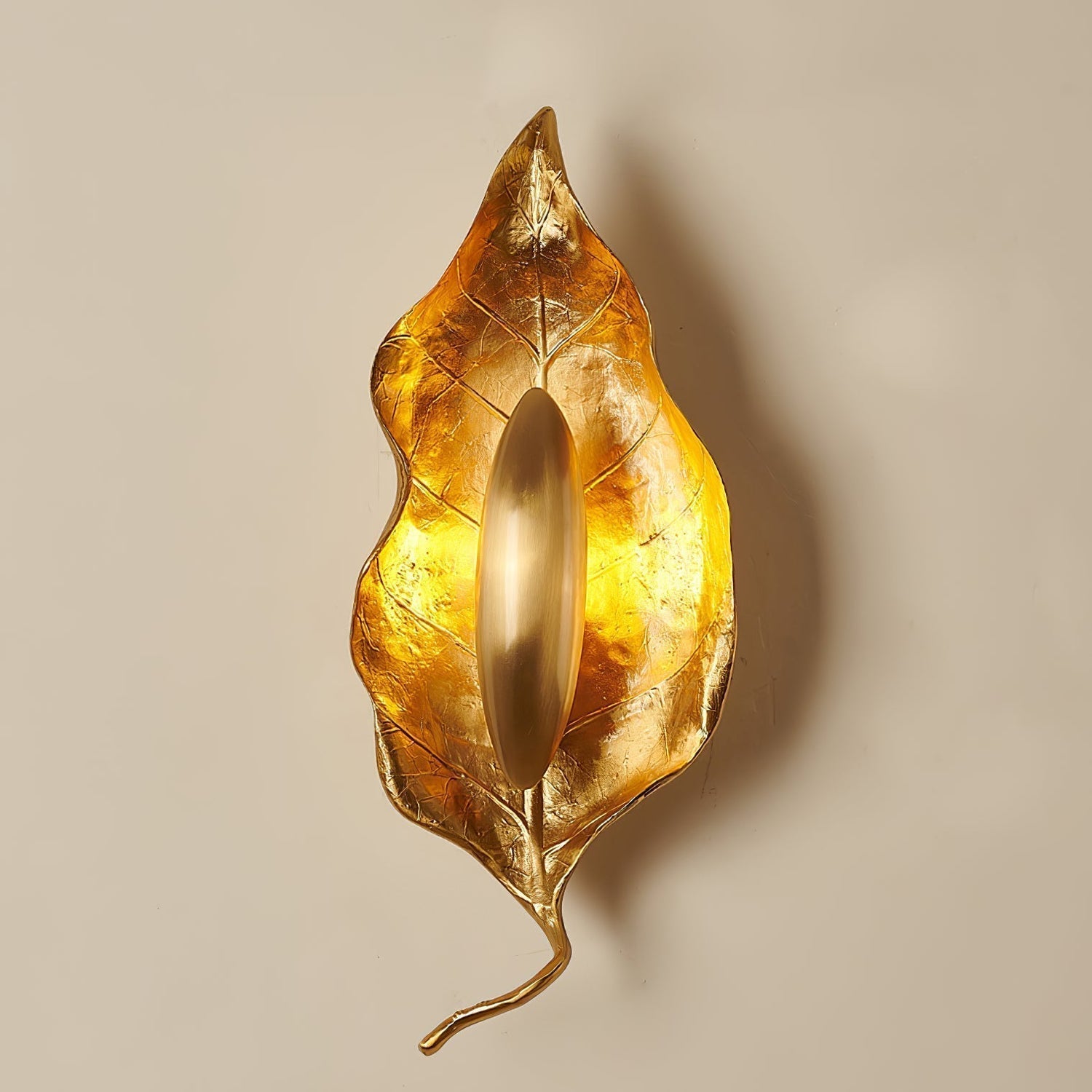 Leaf Brass Wall Lamp - Lamp Outdoor