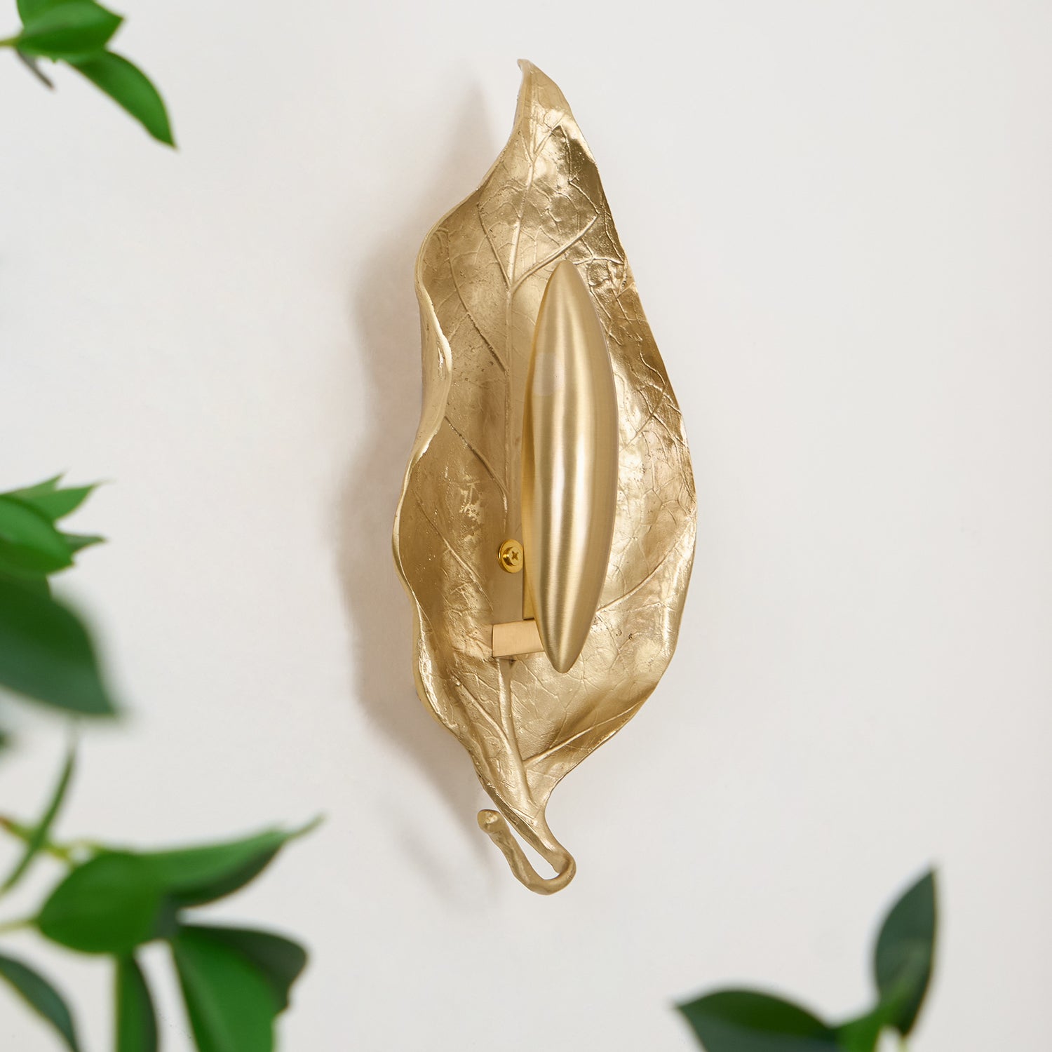 Leaf Brass Wall Lamp - Lamp Outdoor
