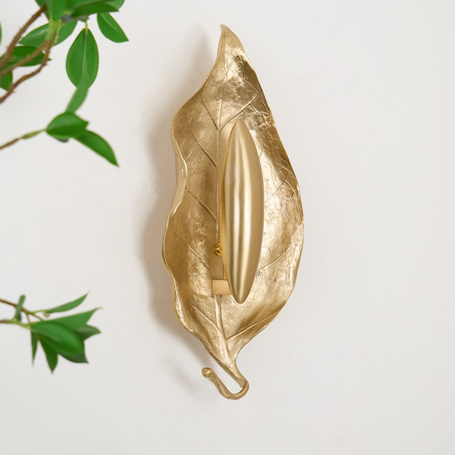 Leaf Brass Wall Lamp - Lamp Outdoor