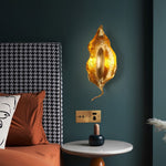 Leaf Brass Wall Lamp - Lamp Outdoor