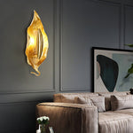 Leaf Brass Wall Lamp - Lamp Outdoor