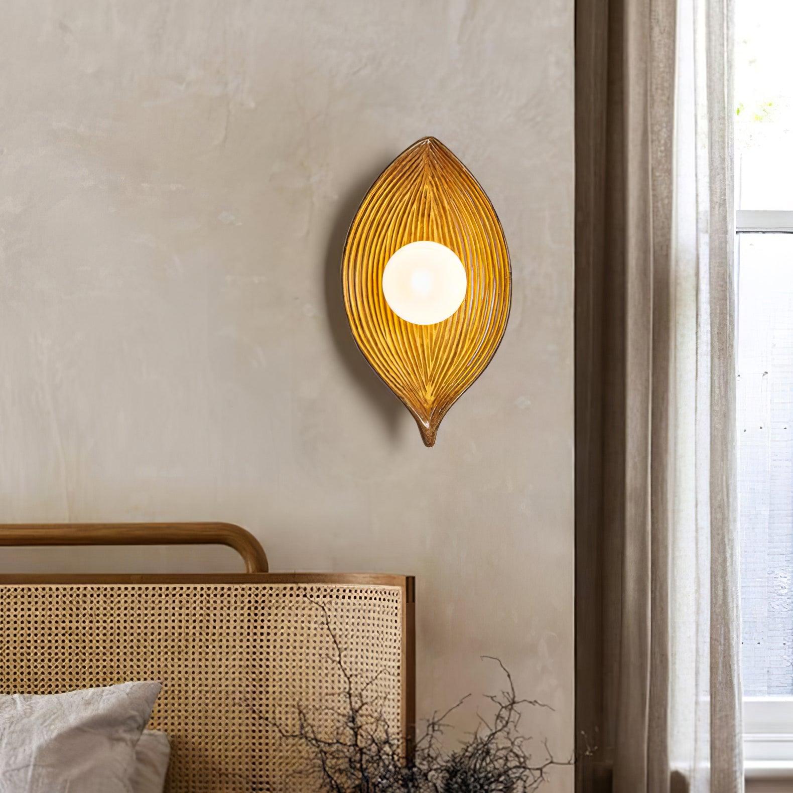 Leaf Canoe Wall Sconce - Lamp Outdoor