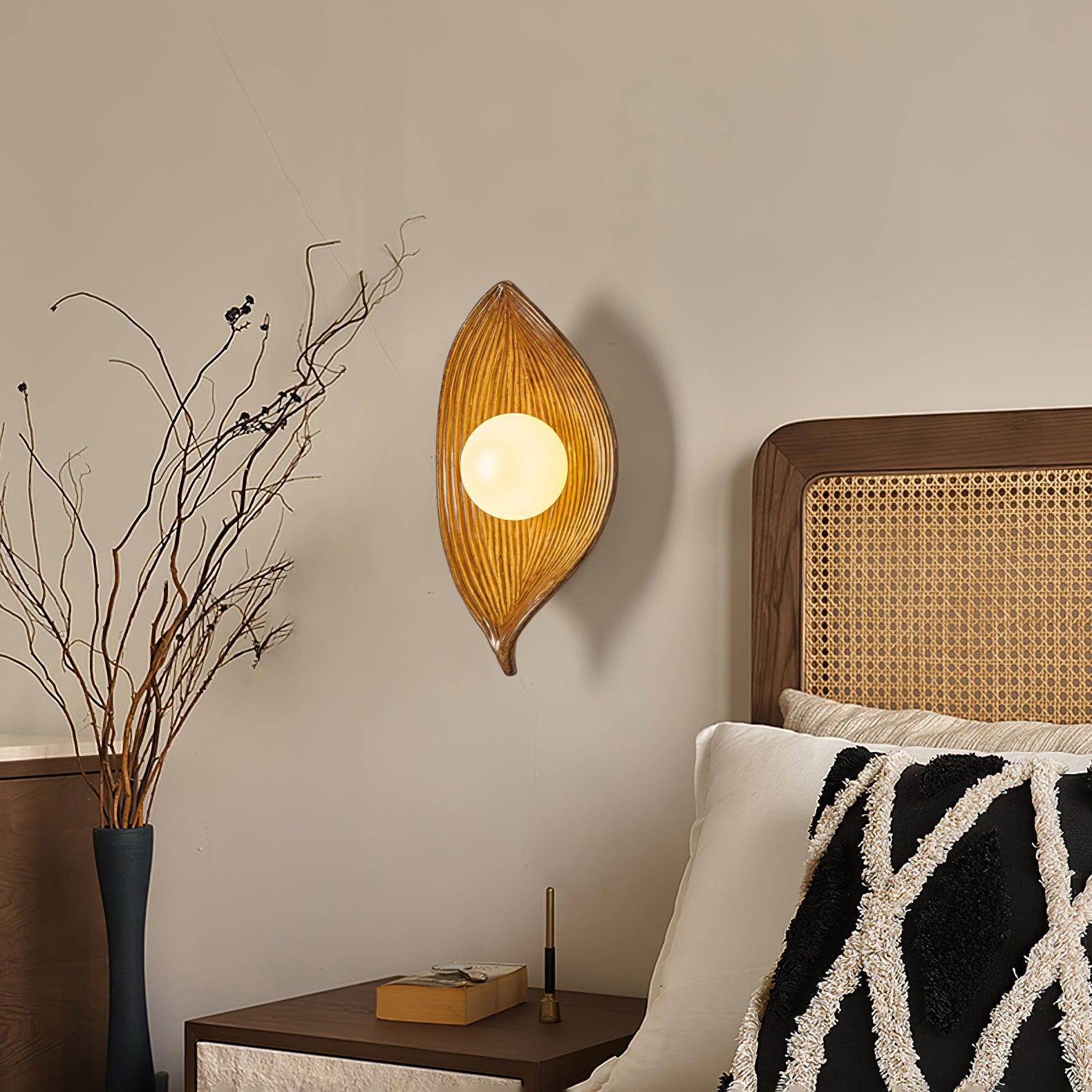 Leaf Canoe Wall Sconce - Lamp Outdoor