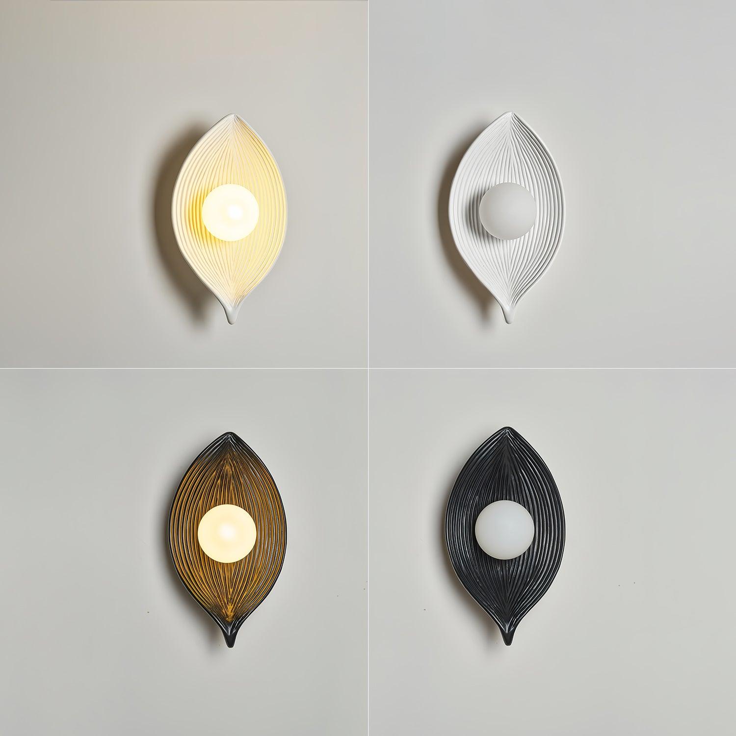 Leaf Canoe Wall Sconce - Lamp Outdoor