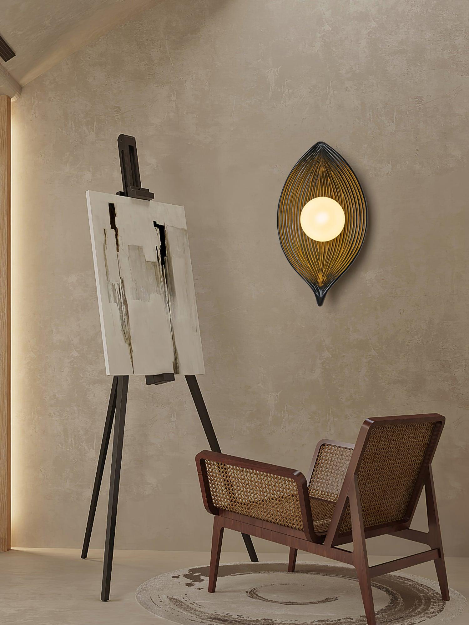 Leaf Canoe Wall Sconce - Lamp Outdoor