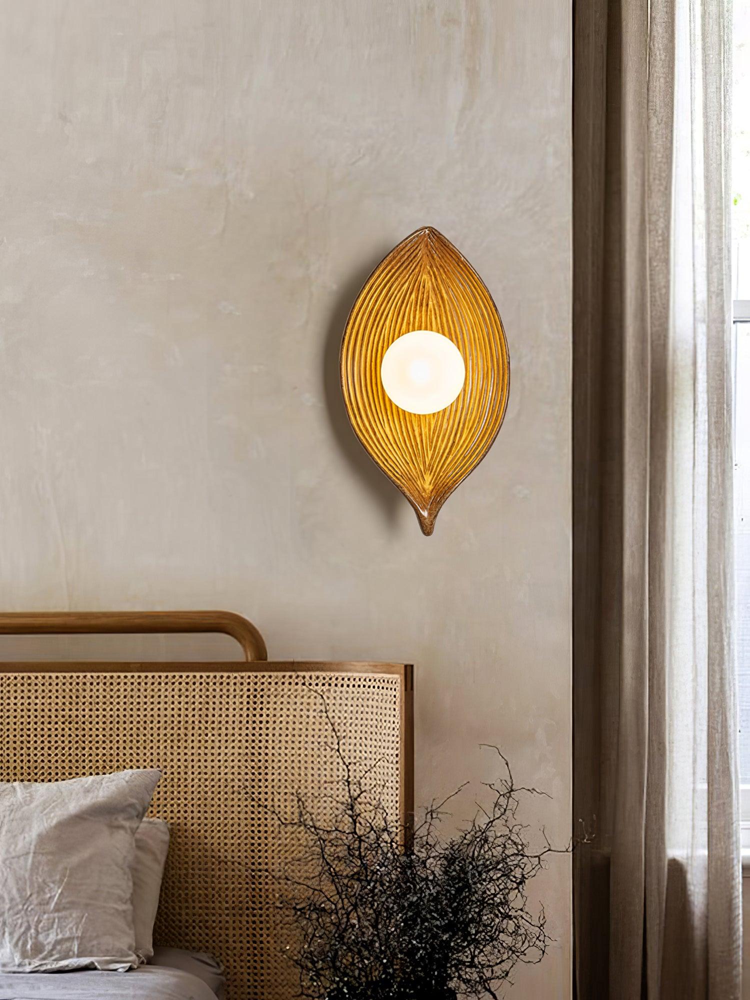Leaf Canoe Wall Sconce - Lamp Outdoor