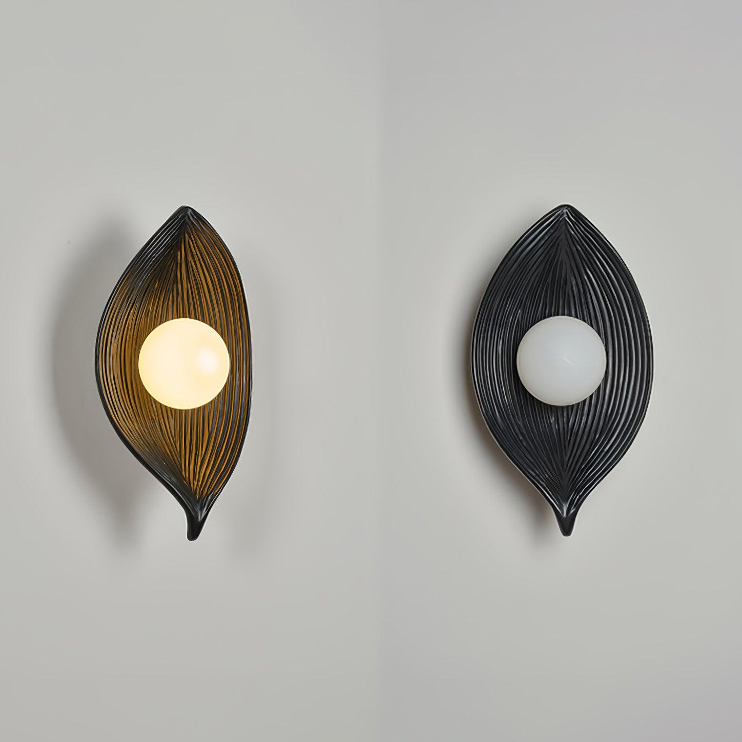 Leaf Canoe Wall Sconce - Lamp Outdoor
