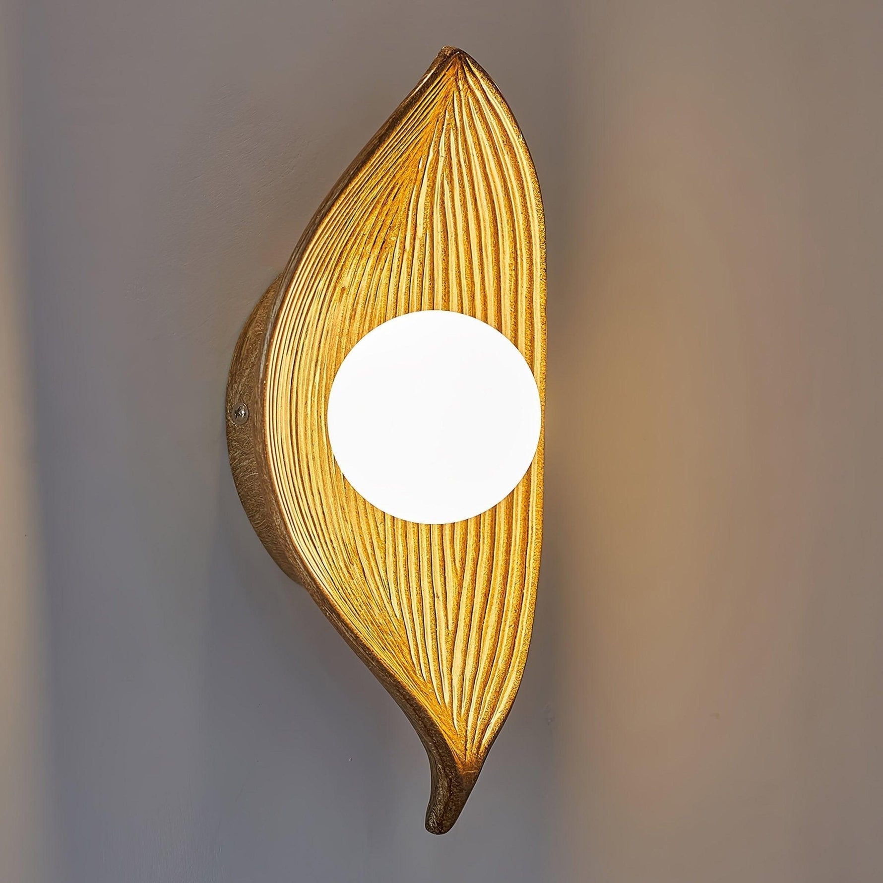 Leaf Canoe Wall Sconce - Lamp Outdoor