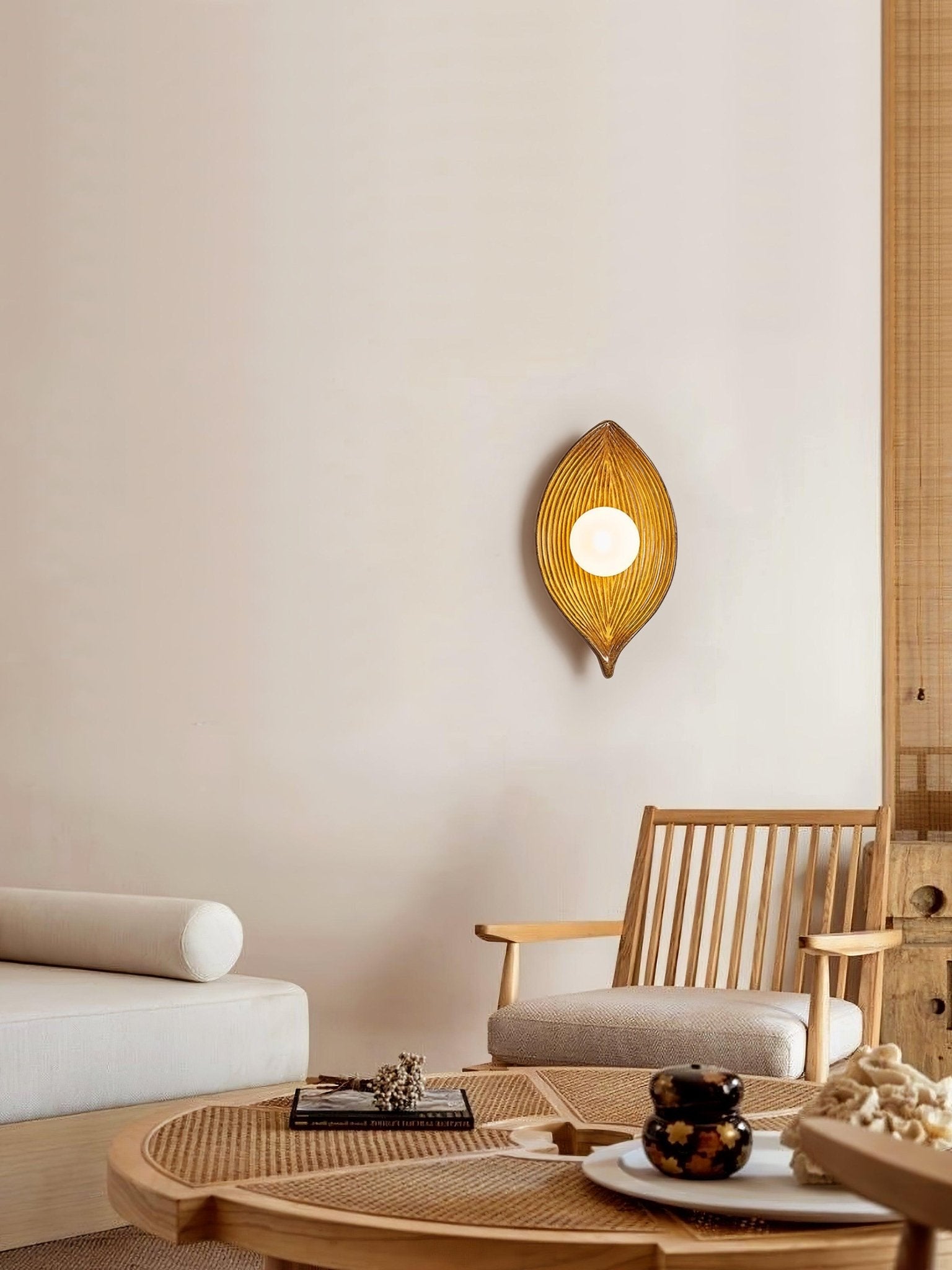 Leaf Canoe Wall Sconce - Lamp Outdoor