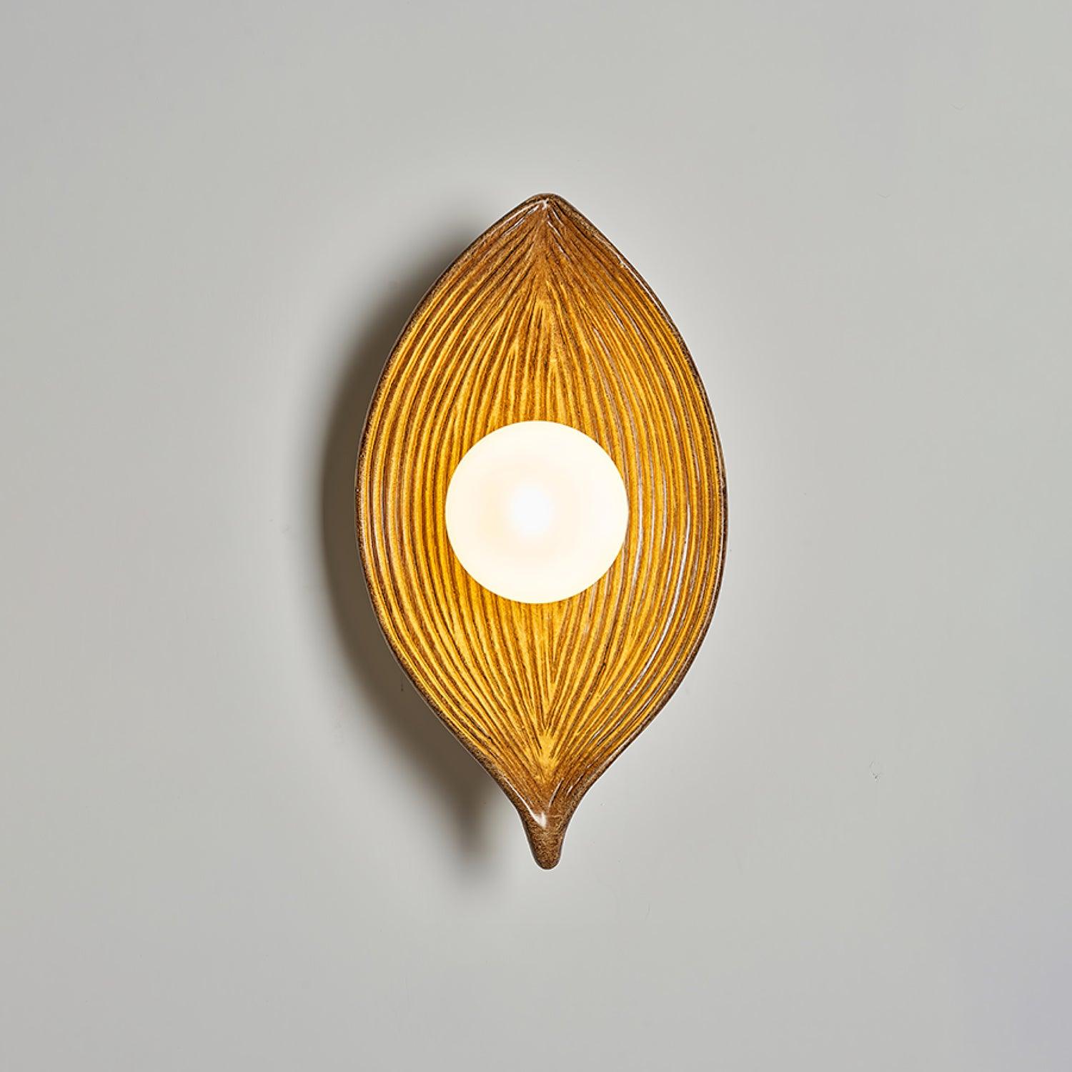 Leaf Canoe Wall Sconce - Lamp Outdoor
