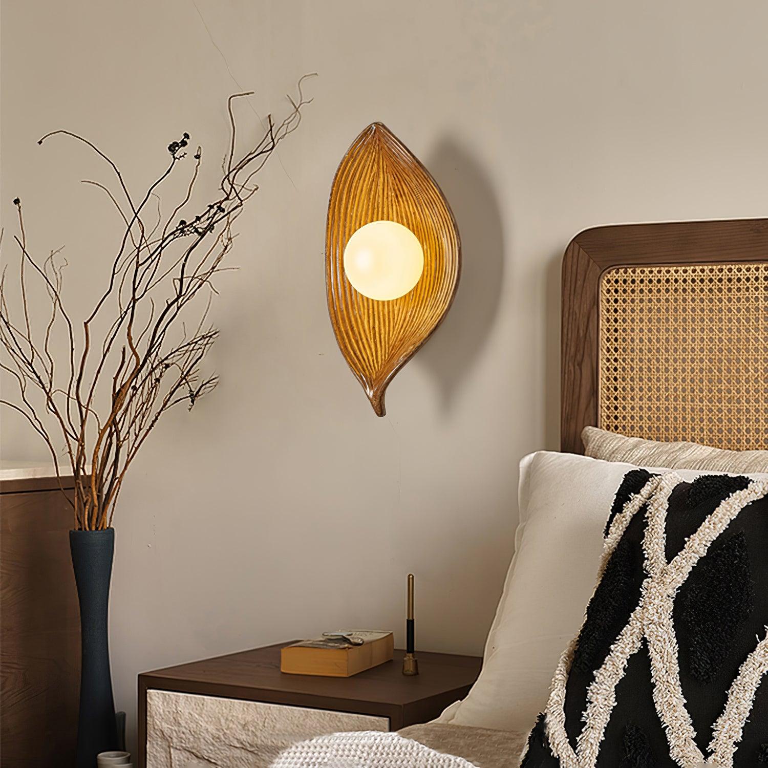 Leaf Canoe Wall Sconce - Lamp Outdoor