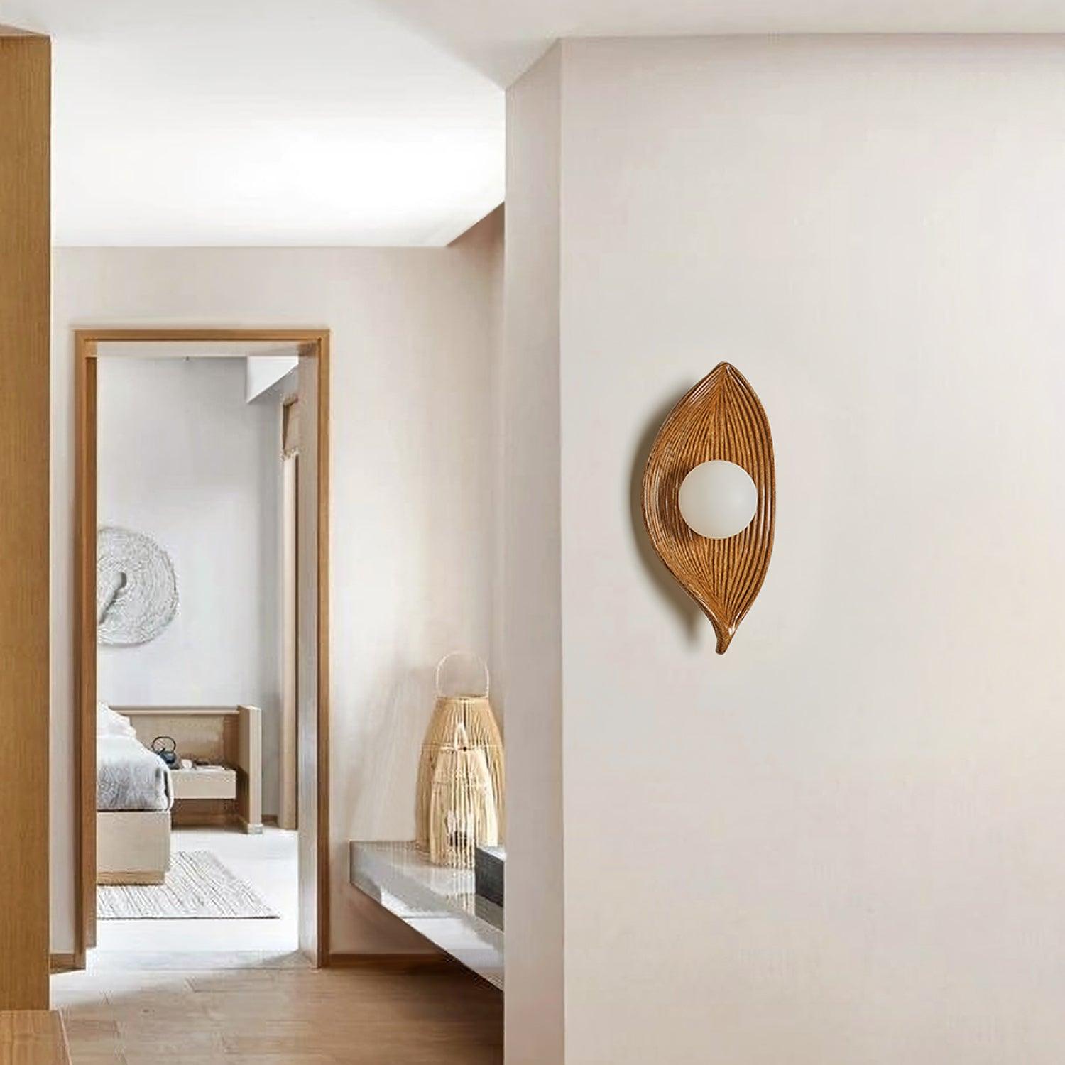 Leaf Canoe Wall Sconce - Lamp Outdoor