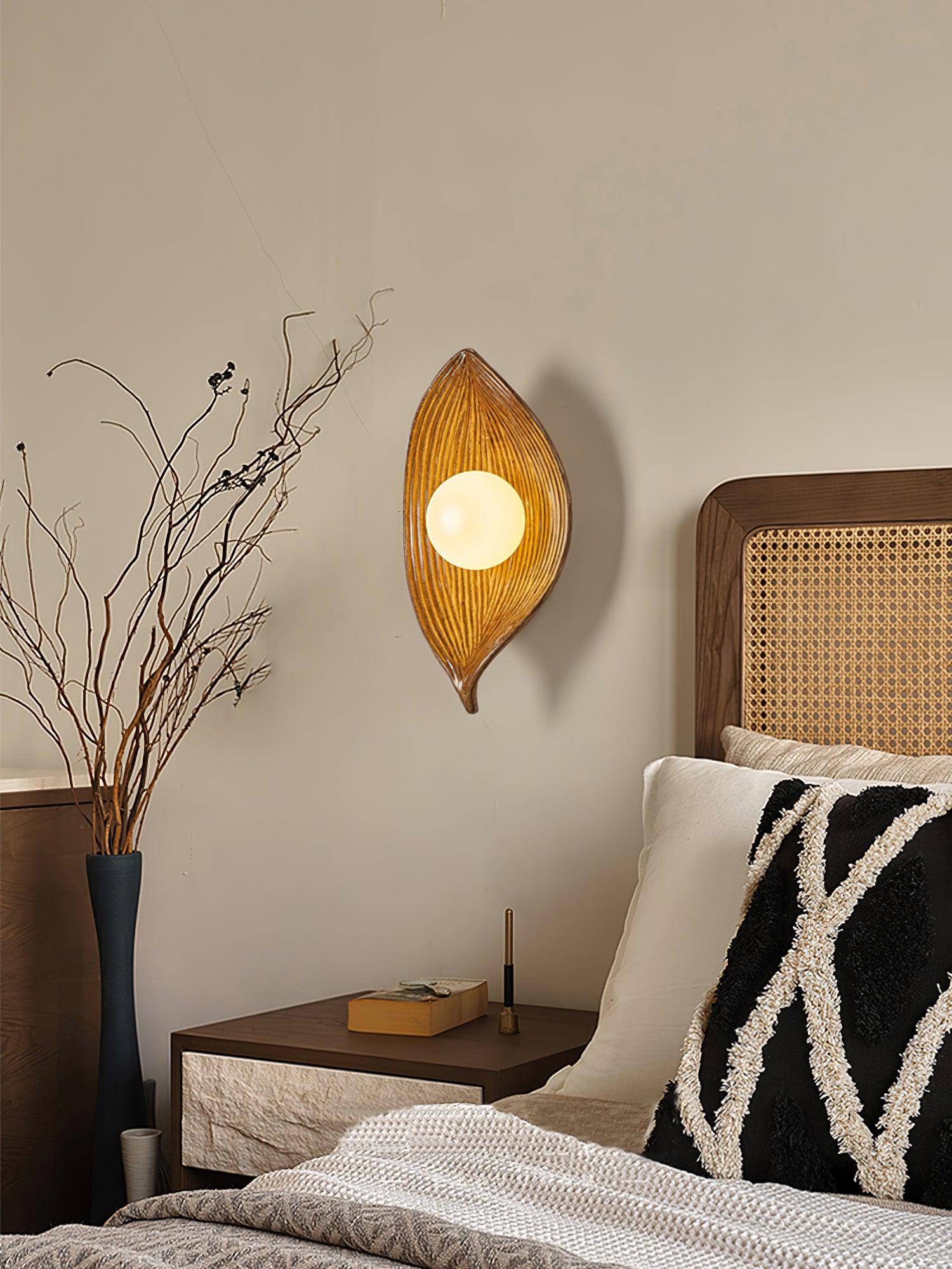Leaf Canoe Wall Sconce - Lamp Outdoor