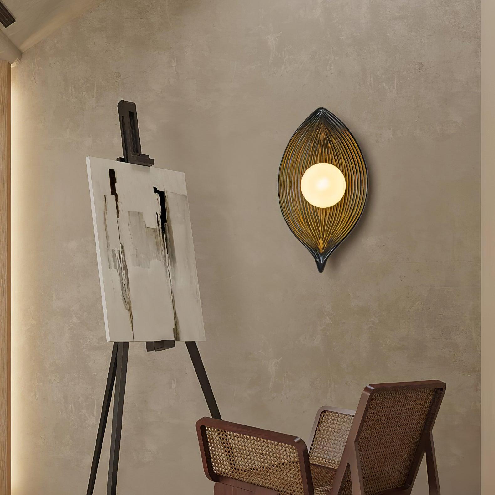 Leaf Canoe Wall Sconce - Lamp Outdoor