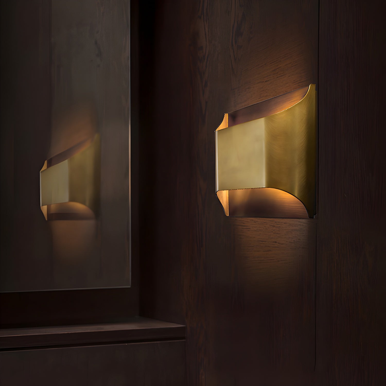 Leclerc Brass Wall Lamp - Lamp Outdoor