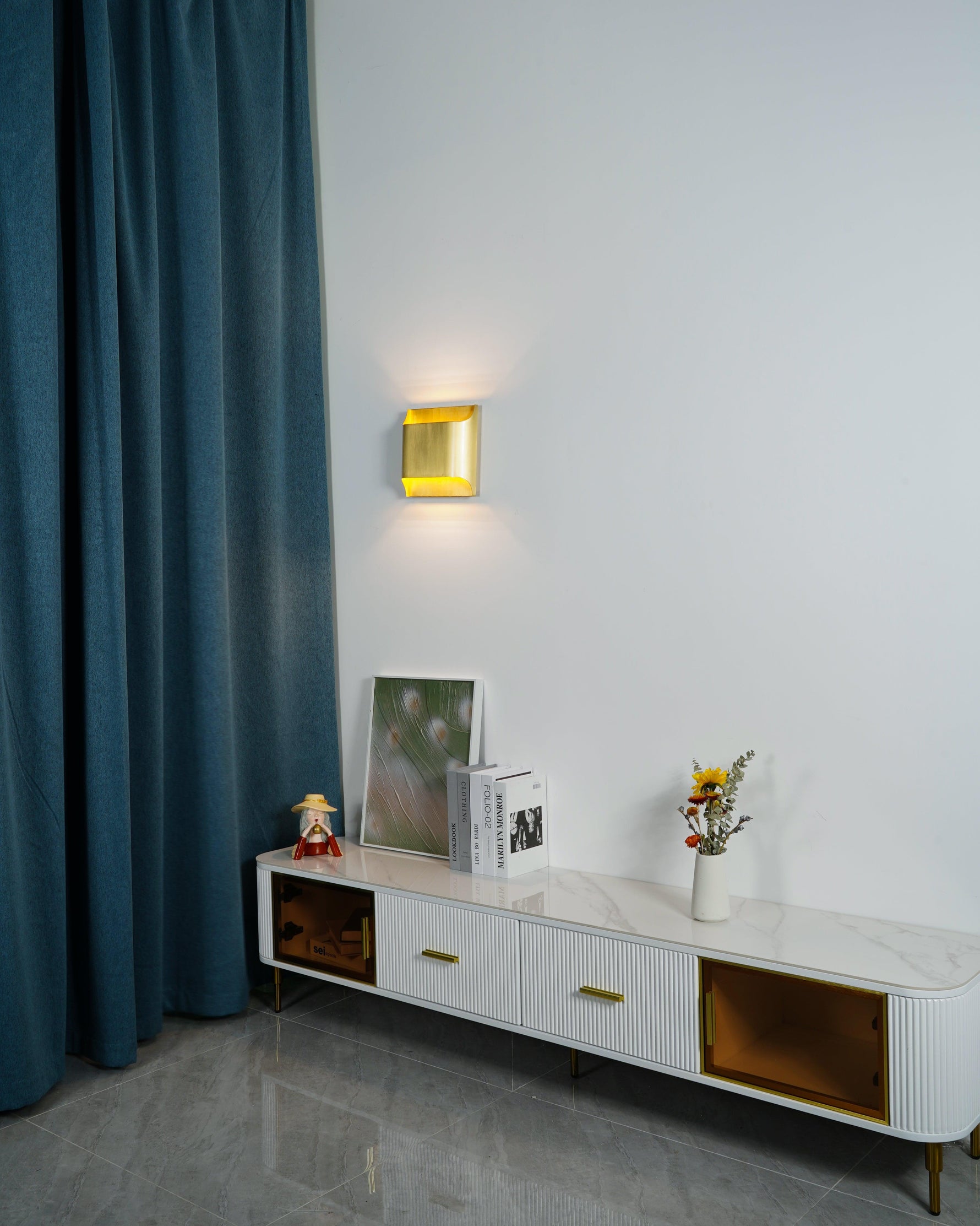 Leclerc Brass Wall Lamp - Lamp Outdoor