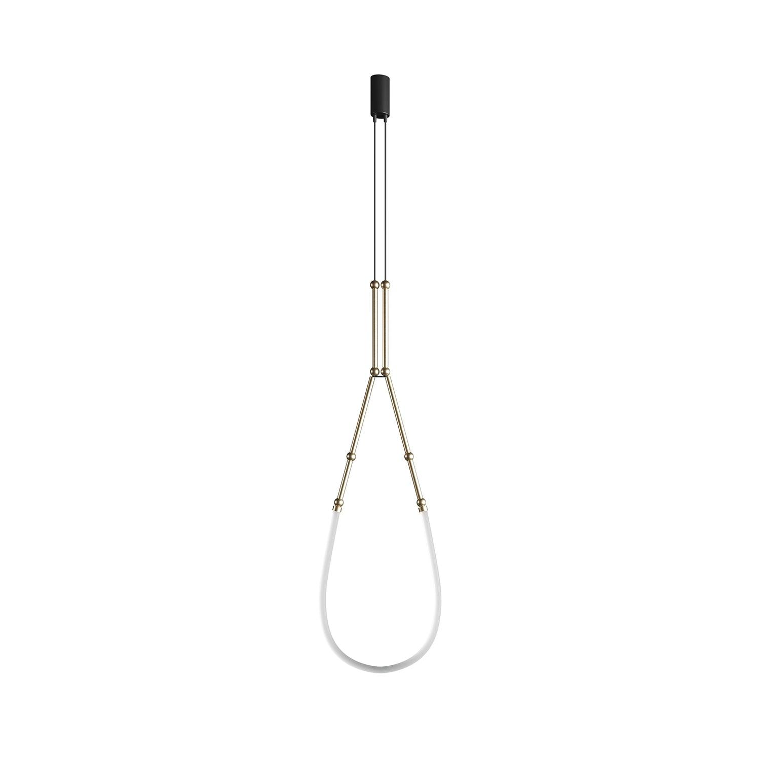Lustra Chandelier Leda LED Flexible Modern Sculptural - Letslighting