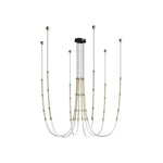 Lustra Chandelier Leda LED Flexible Modern Sculptural - Letslighting