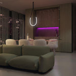 Lustra Chandelier Leda LED Flexible Modern Sculptural - Letslighting