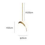 Crescent Pendant Lamp - Lamp Outdoor