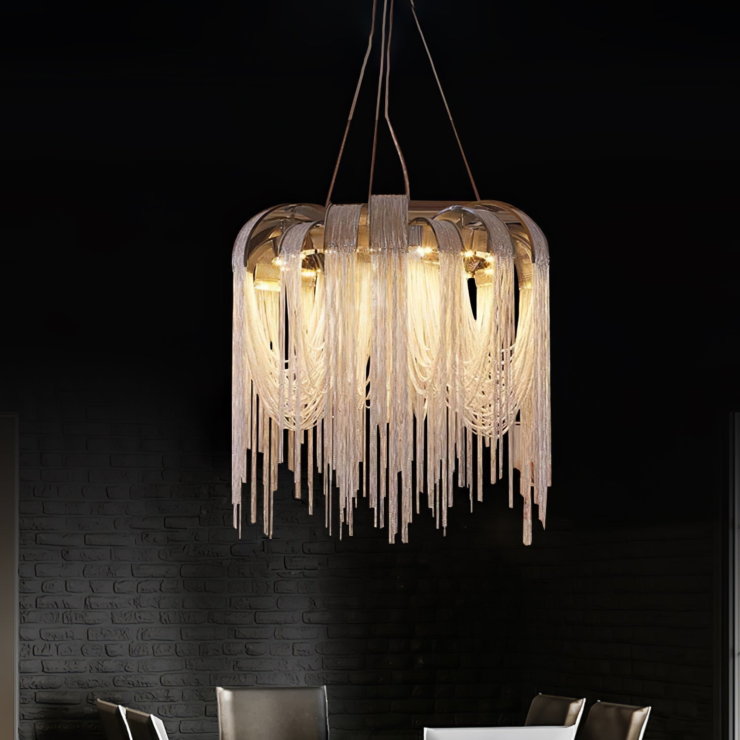 Length Chains Chandelier - Lamp Outdoor