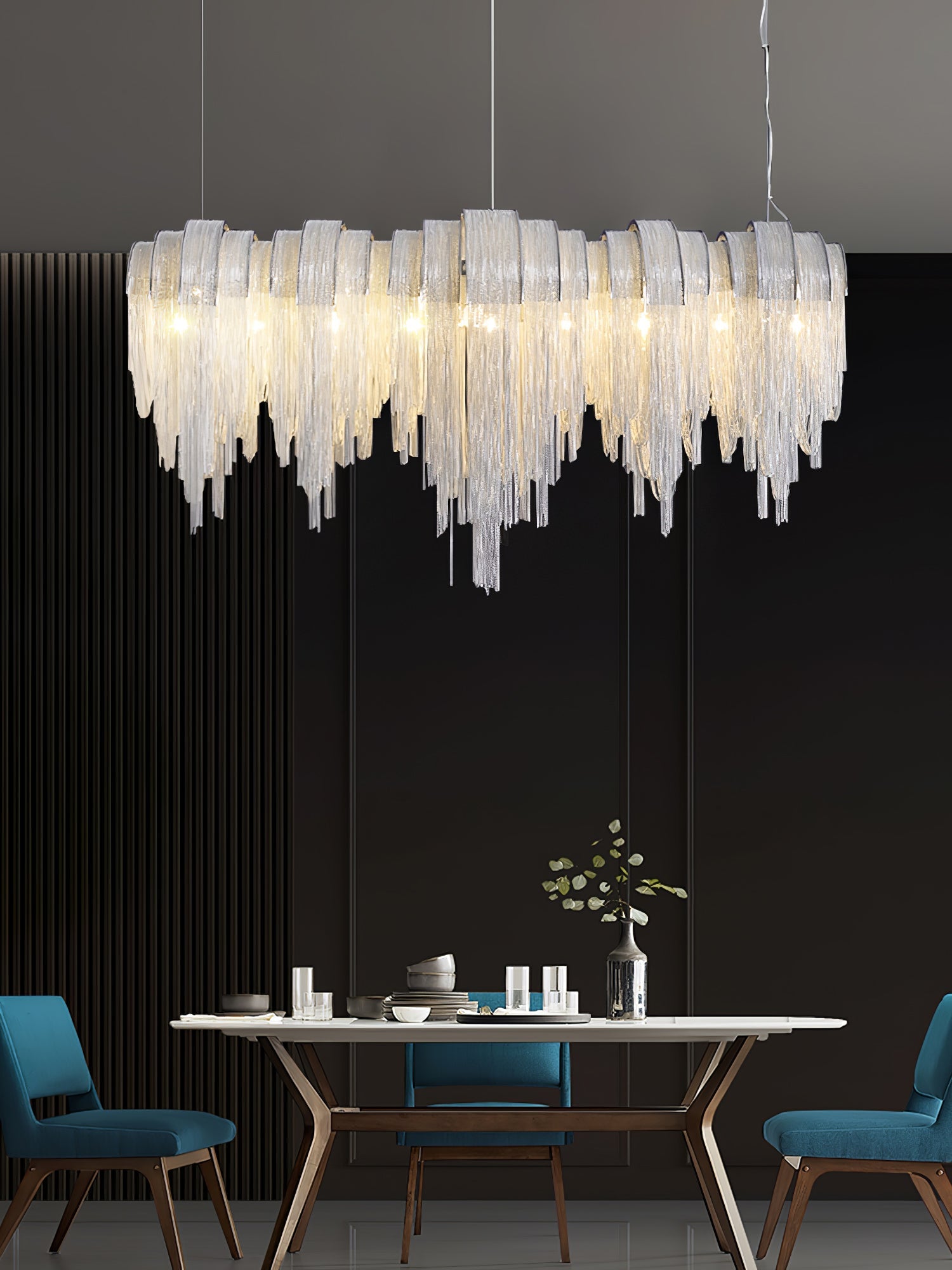 Length Chains Chandelier - Lamp Outdoor