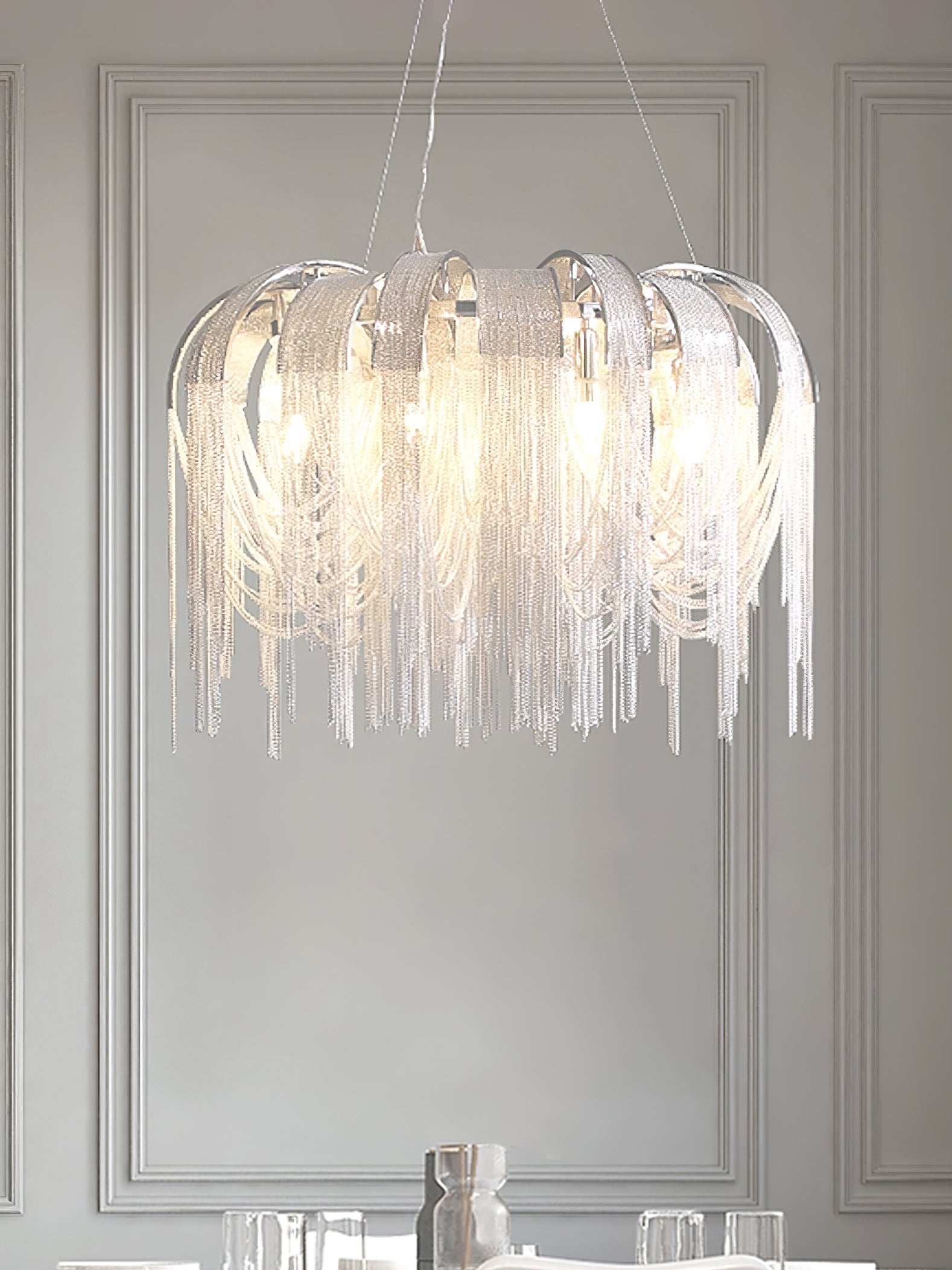 Length Chains Chandelier - Lamp Outdoor