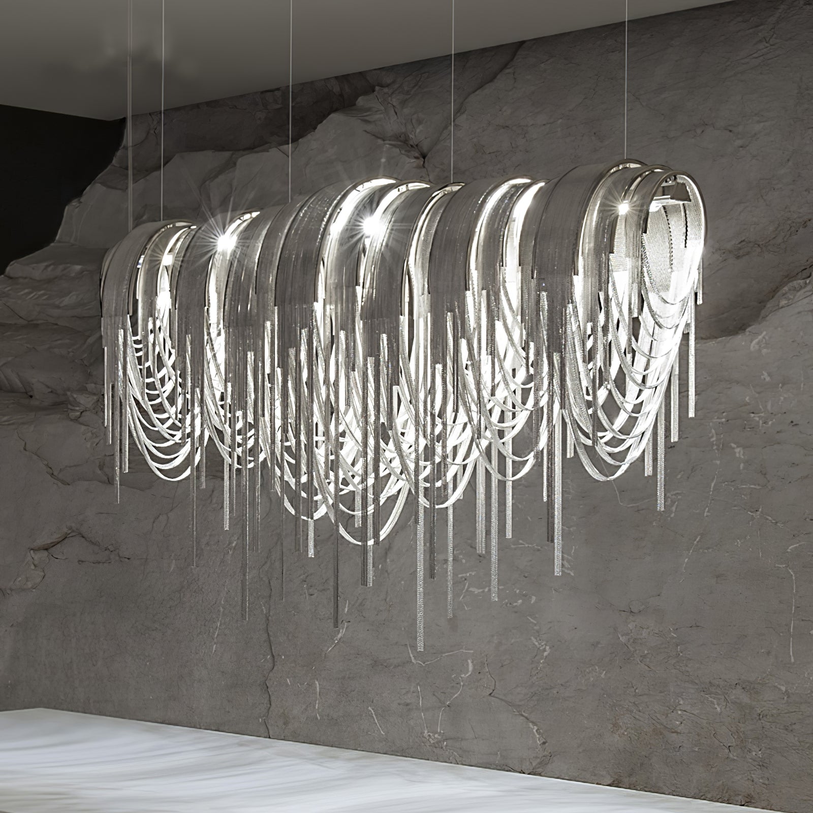 Length Chains Chandelier - Lamp Outdoor