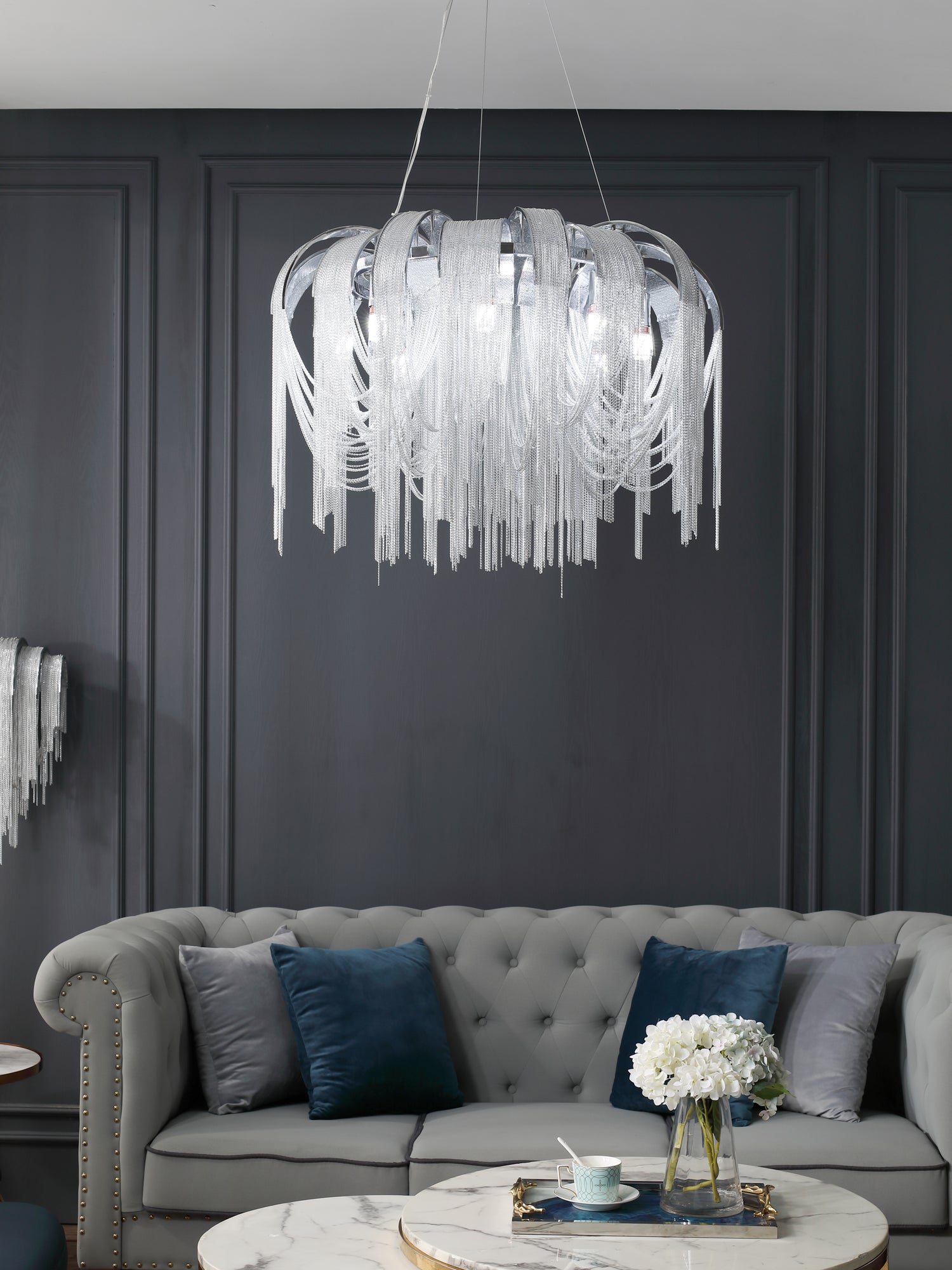 Length Chains Chandelier - Lamp Outdoor