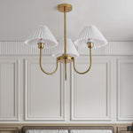 Lenore Pleated Chandelier - Lamp Outdoor