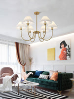 Lenore Pleated Chandelier - Lamp Outdoor