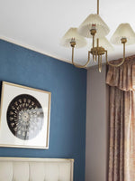 Lenore Pleated Chandelier - Lamp Outdoor