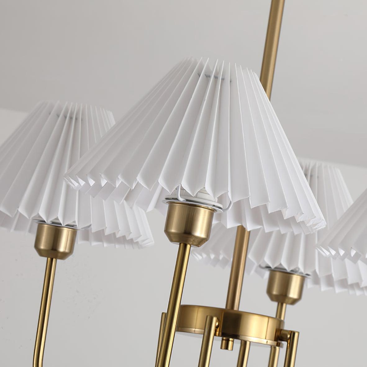 Lenore Pleated Chandelier - Lamp Outdoor