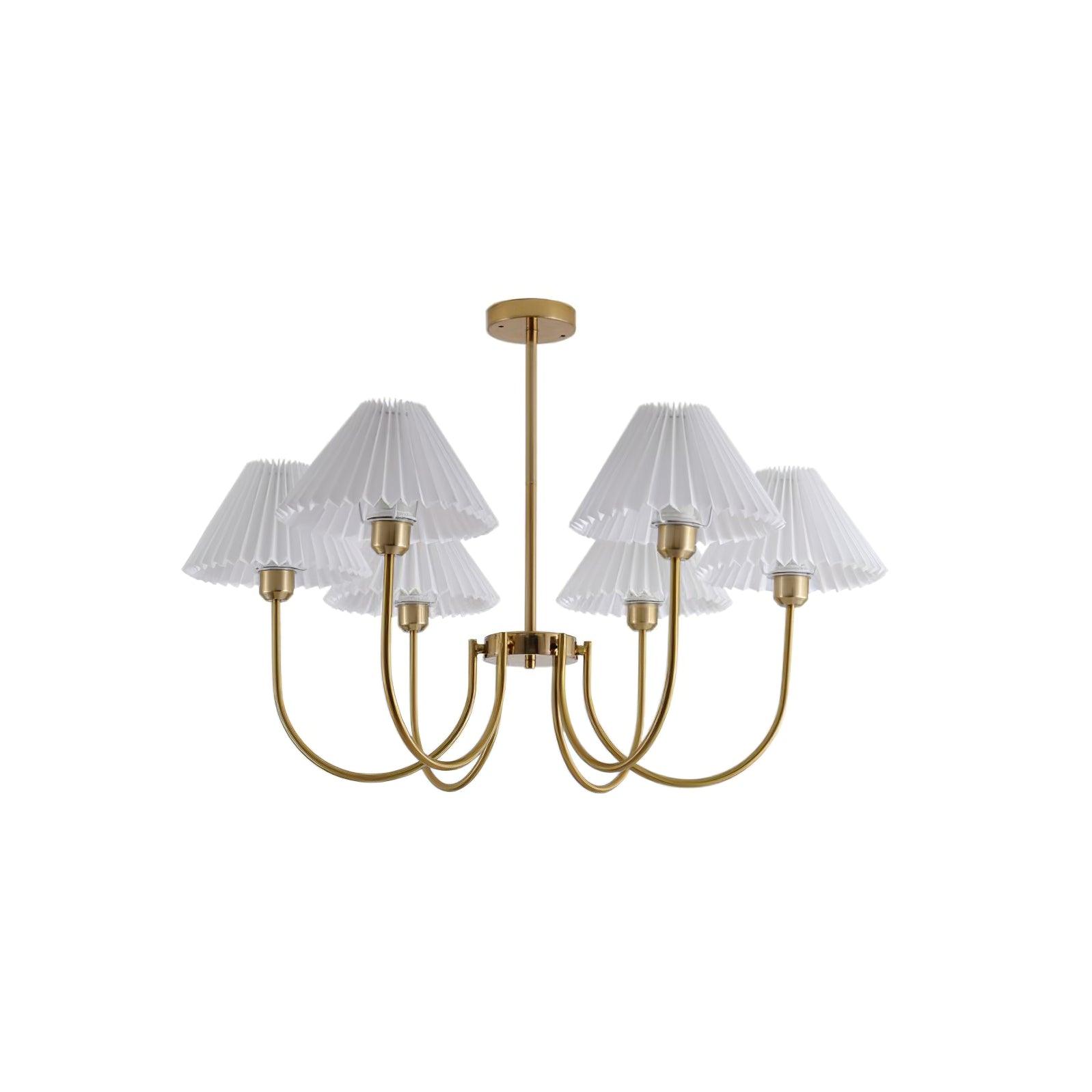 Lenore Pleated Chandelier - Lamp Outdoor