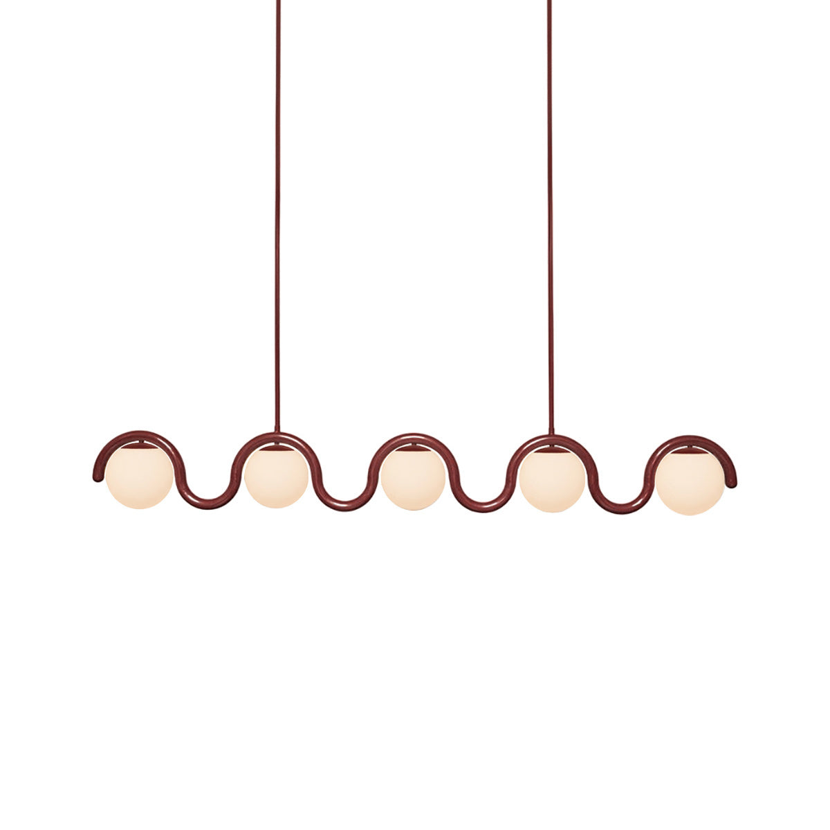 Lenox Contemporary Brass Chandelier