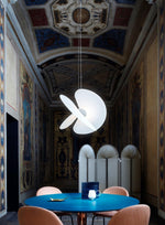 Whirl Modern Fabric Pendant Lamp - Lamp Outdoor