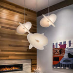 Whirl Modern Fabric Pendant Lamp - Lamp Outdoor